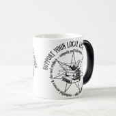 Magische Morphing-Tasse - Änderungen, wenn heiß! Verwandlungstasse (VorderseiteRechts)