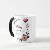 Magische Morphing-Tasse - Liebe der Blumenkohle Verwandlungstasse (Vorderseite Links)