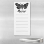 Magische MOTH-Einkaufsliste Magnetischer Notizblock<br><div class="desc">Machen Sie Ihre Shopping-Listen stilvoll mit diesem maßgeschneiderten Einkaufs- oder Listen-Notizblock. Ändern Sie den Text,  den Schriftart und die Farben,  um Ihre Bedürfnisse zu Anzug. Behalte oder löscht auch die Zeilen. Karo meinen Shop für mehr oder lass mir wissen,  wenn Sie etwas Angewohntes wollen!</div>