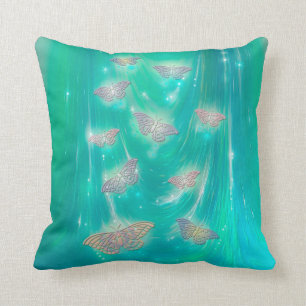 Magische Moths Fantasy Art Kissen