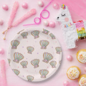 Magische Muschel-E-Kalibrierpapier-Teller Pappteller (Party)