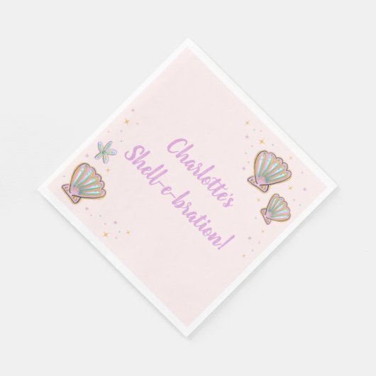 Magische Muschel-E-Kalibrierung Napkins Serviette (Ecke)