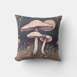 Magische Mushroom-Wiese D33 Kissen