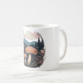 Magische Mushroom-Wiese D36 Kaffeetasse (VorderseiteRechts)