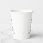 Magische Mystical Unicorn Birthday Cup Pappbecher (Rechts)