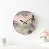 Magische Mystische Fantasie-Träume Große Wanduhr (Zuhause)