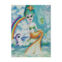 Magische mystische Meerjungfrau