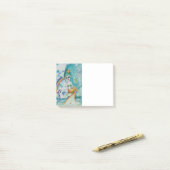 Magische mystische Meerjungfrauen der Liebe I Post-it Klebezettel (Auf Schreibtisch)