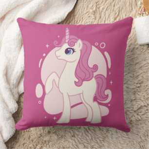 Magische mythische Einhorn-Illustration Kissen