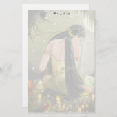 Magische Nacht Briefpapier (Vorne/Hinten)