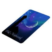 Magische Nacht islamischer Gruß flexibler Magnet (Linke Seite)