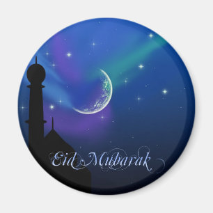 Magische Nacht - Islamisches Greeting-Magnet Magnet