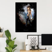 Magische Nacht Poster (Heimbüro)