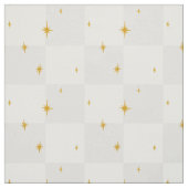 Magische Nacht Sterne Mond in aschgrau Stoff (Muster)