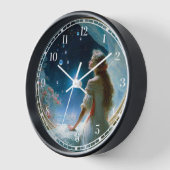 Magische Nacht Szene Fantasy Art Uhr (Winkel)