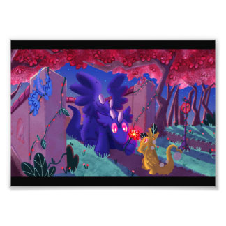 Magische Nachtdruckerei Fotodruck