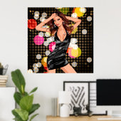 Magische Nächte Poster (Heimbüro)