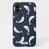 Magische Narwhals im Weltraum Case-Mate iPhone Hülle (Rückseite)