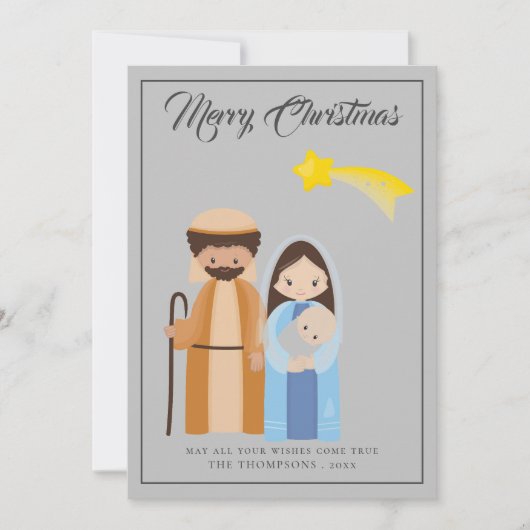 Magische Niedliche Krippe Weihnachten (Vorderseite)