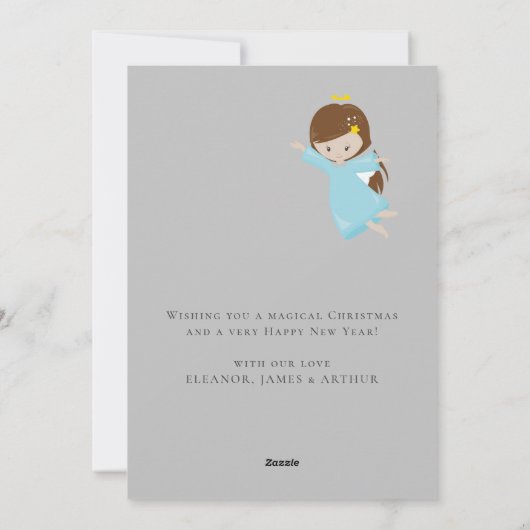 Magische Niedliche Krippe Weihnachten (Rückseite)