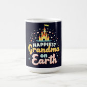 Magische Oma, Fantasy Castle - Kaffeetasse (Mittel)