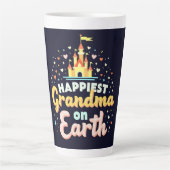 Magische Oma, Fantasy Castle - Milchtasse (Vorderseite)