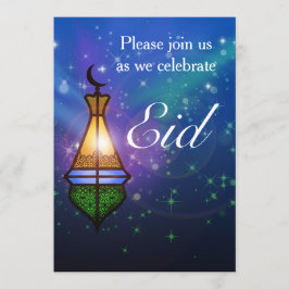 Magische Orientalische Laterne - Eid-Party Einladu Einladung