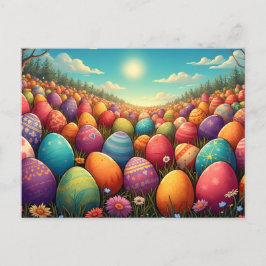 Magische Osternland - Feiertage Postkarte