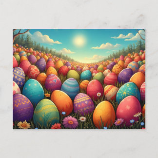 Magische Osternland - Feiertage Postkarte