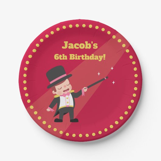 Magische Pappteller (Vorderseite)