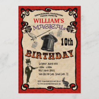 Magische Party Einladung