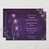 Magische Party Einladung (Vorne/Hinten)