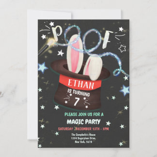 Magische Party Einladung