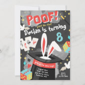 Magische Party Einladung | Einladung von Magic Bir (Vorderseite)