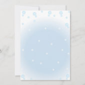 Magische Party Einladungen für Mädchen unter dem M (Rückseite)