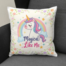 Magische Pastel Einhorn mit Regenbogen