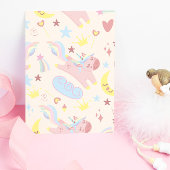 Magische Pastel Rainbow Niedlich Einhorn Geburtsta Einladung