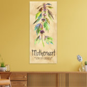 Magische Pflanze Mutterkraut 18.30'' x 41.73'' Lei Leinwanddruck (Insitu (Wohnzimmer))
