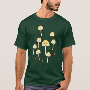Magische Pilz-Gekritzel-Kunst T-Shirt