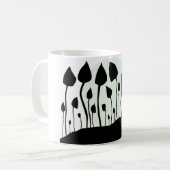 Magische Pilz-Tasse Kaffeetasse (Vorderseite Links)
