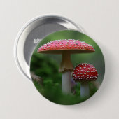 Magische Pilze Button (Vorne & Hinten)