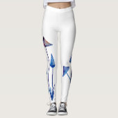 Magische Pilze Custom Leggings (Vorderseite)