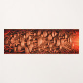 Magische Pilze Farbenfrohe 3d Yoga Mat Yogamatte (Vorderseite (Horizontal))