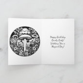 Magische Pilze | Happy Birthday Karte (Innenseite)