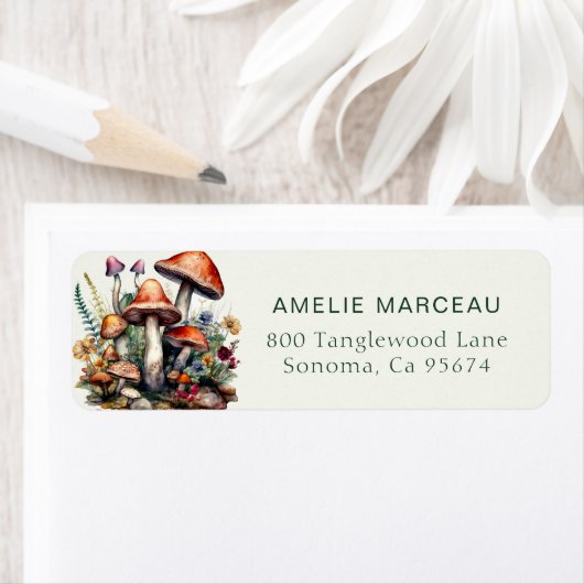 Magische Pilze im Herbst (Insitu)