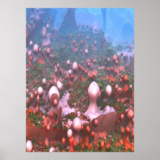 Magische Pilze Poster (Vorne)