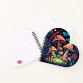 Magische Pilzschmetterlinge Notizblock (Innenseite)