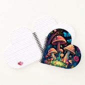 Magische Pilzschmetterlinge Notizblock (Innenseite)