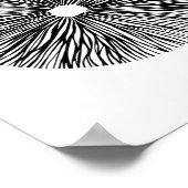 Magische Pilzspur Poster (Ecke)