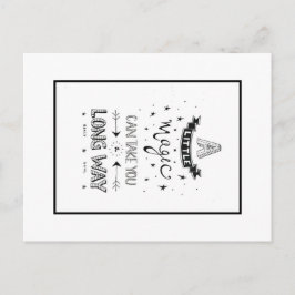 Magische Postkarte